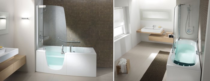 soluzione con porta apribile by Teuco