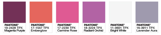 palette pantone 2014