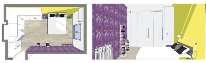 Taglia S: progetto camera