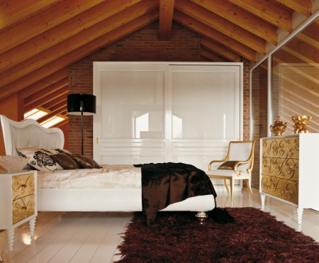 Comò e comodino Klimt da Luciano Zonta