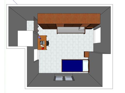 stato di fatto appartamento bilocale in affitto