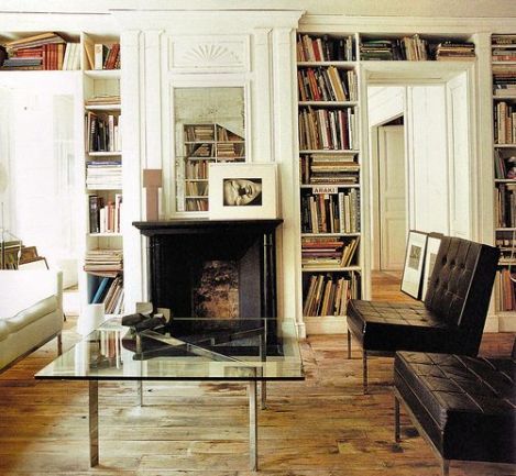 legno , pelle e libri