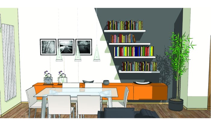 living asimmetrico